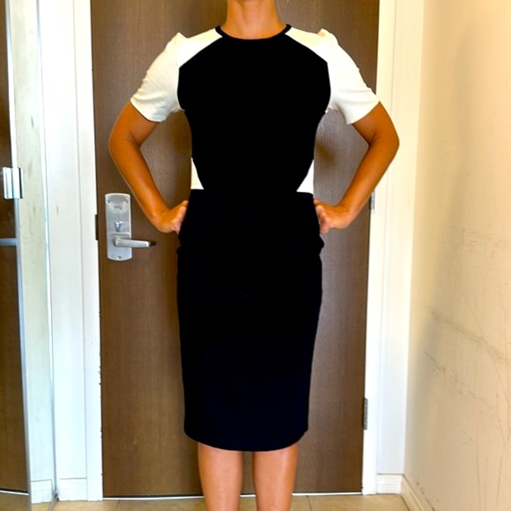 LULU’s ColorBlock Stretch Bodycon Dress